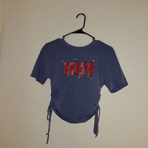 KISS Gray Crop Top 2023